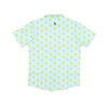 Palm Leaves Pearl Snap Short Sleeve Shirt