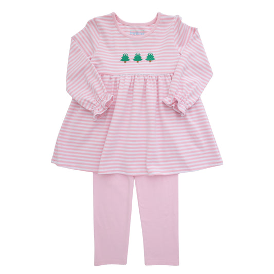 Christmas Tree Ruffle Pant Set