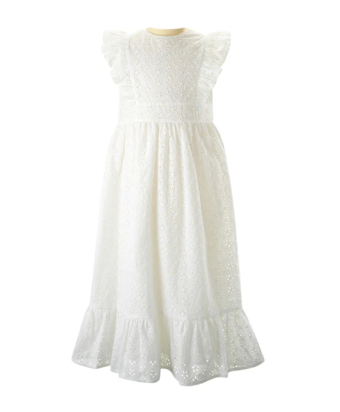 Eyelet Maxi Dress