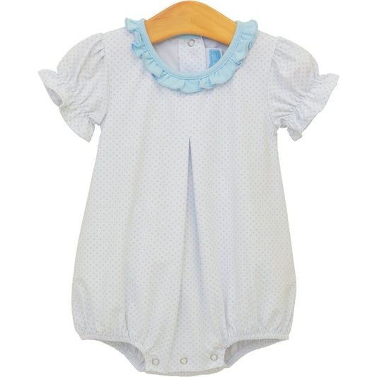 Harriet Bubble - Light Blue Bitty Dot