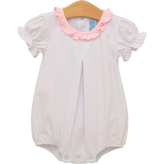 Harriet Bubble - Light Pink Bitty Dot