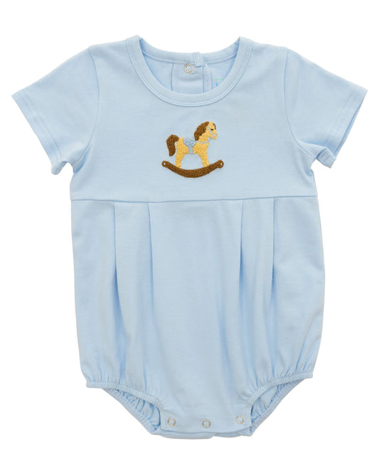 Rocking Horse Blue Bubble