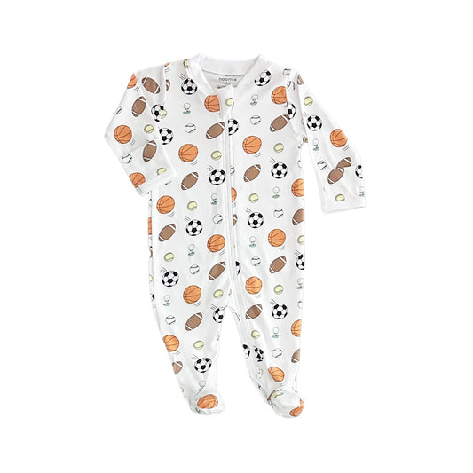 Zipper Footie - All Sports