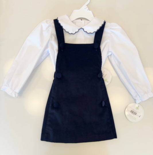 Arlet Dress, Navy Cord