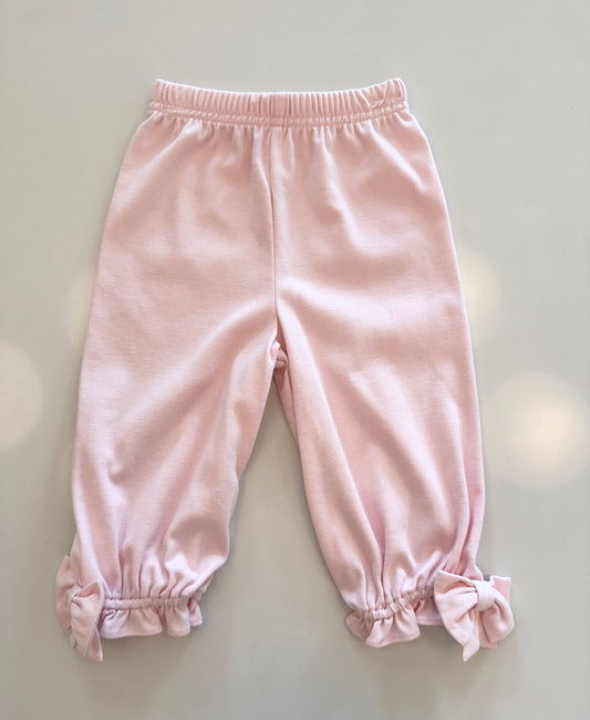 Noelle Bow - Pink Knit