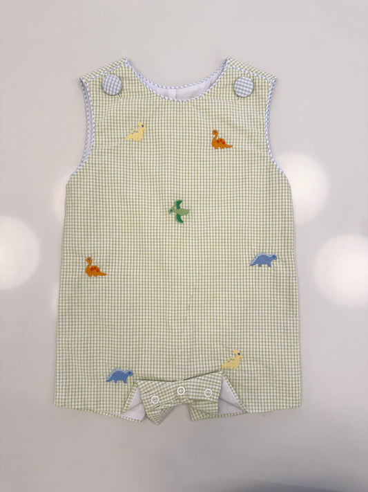 Dino Ashton Shortall, Lime Green Mini Seersucker