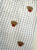 Labrador Leo Short, Light Blue Check Seersucker