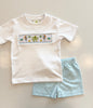 Under the Sea Harry's Play Tee, White Knit