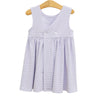Isabella Dress - Lavender Stripe