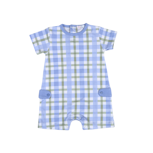 Blue Plaids Jon Overall