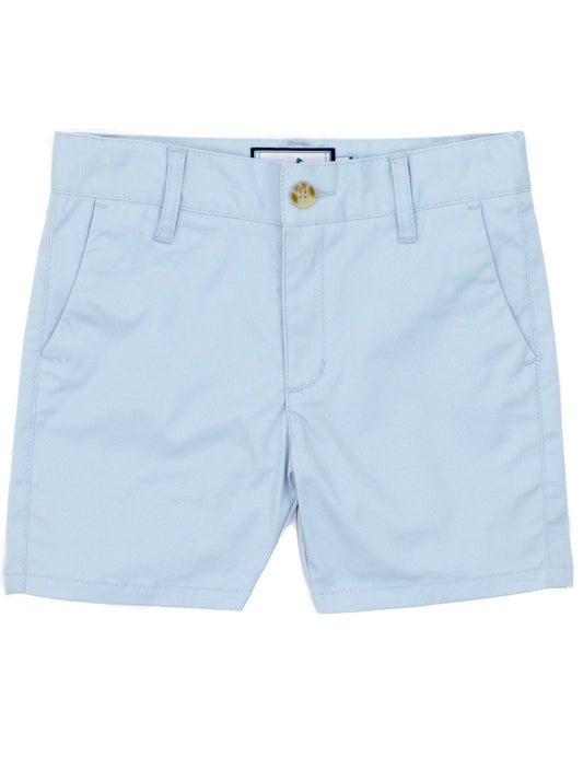 Properly Tied Boys Patriot Short - Light Blue