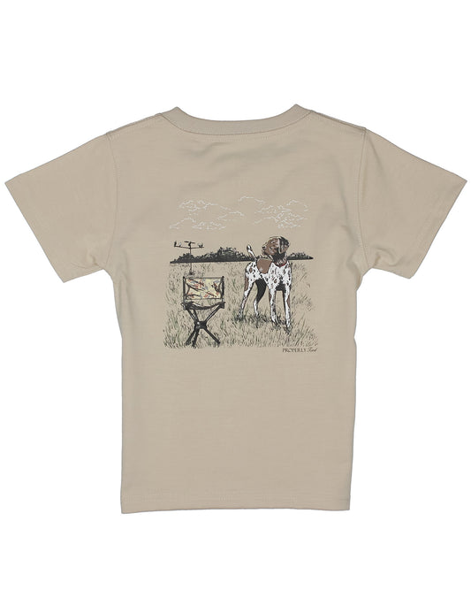 Boys Dove Hunt Short Sleeve - Linen