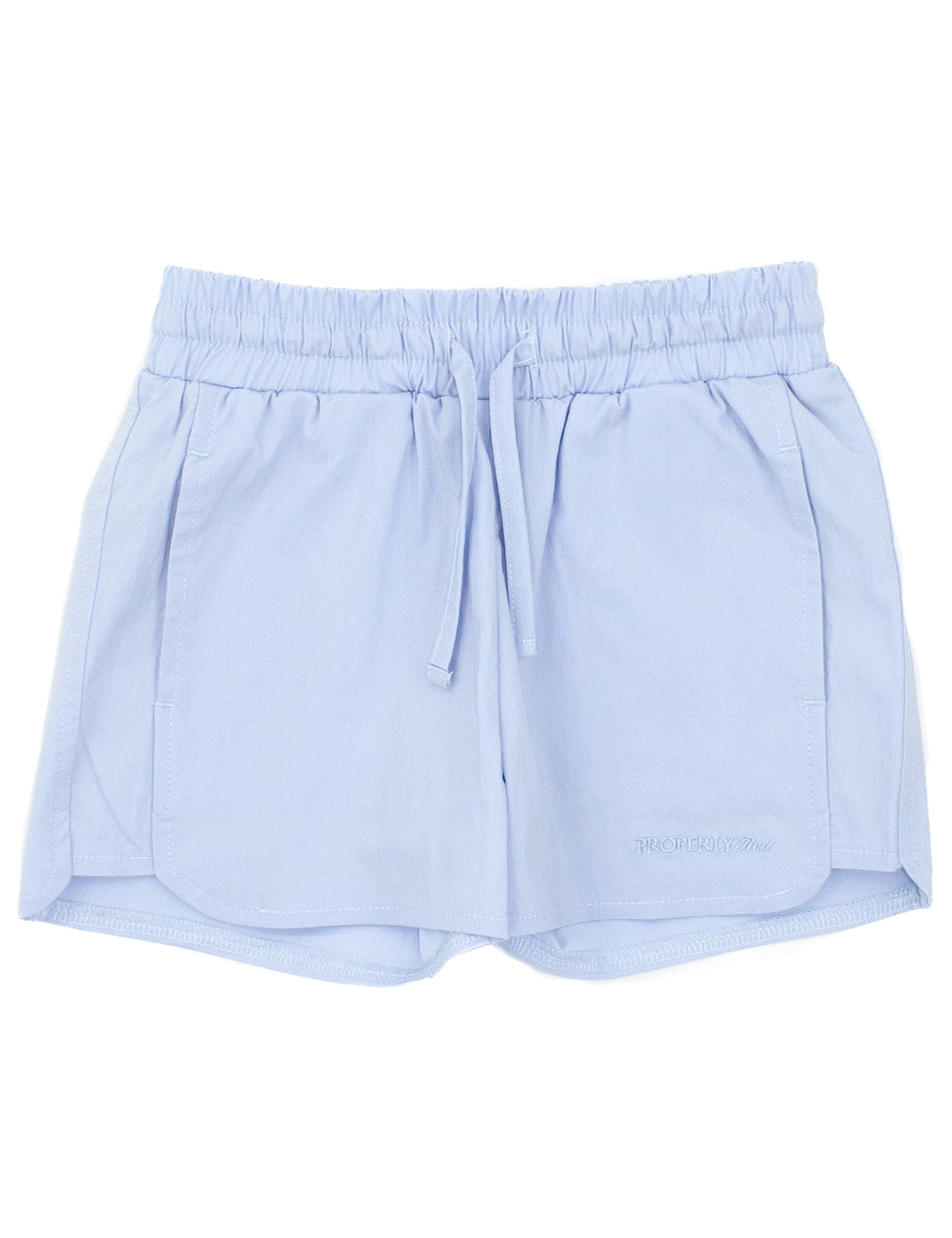 Properly Tied Girls Brook Short Powder Blue