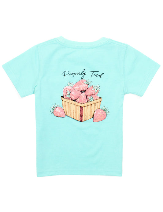 Properly Tied Strawberry Basket SS Seafoam