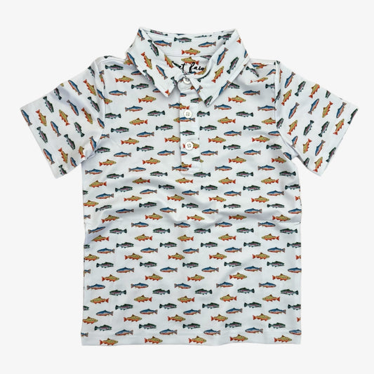 Scottie Performance Polo UPF - Tropicana Tides