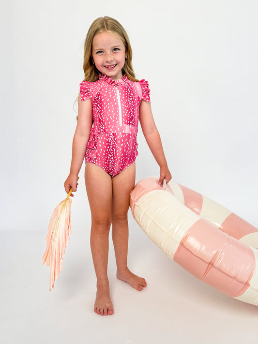 Eloise Swimsuit - Fuchsia Dawn