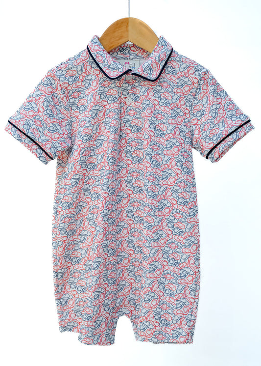 Cowboy Hats Harold Romper