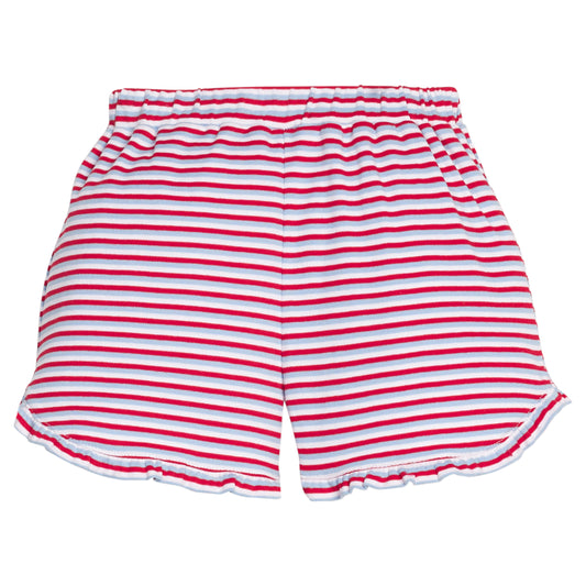 Tulip Knit Short - Americana Stripe