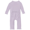 Muffin Ruffle Coverall with 2 Way Zipper - Thistle