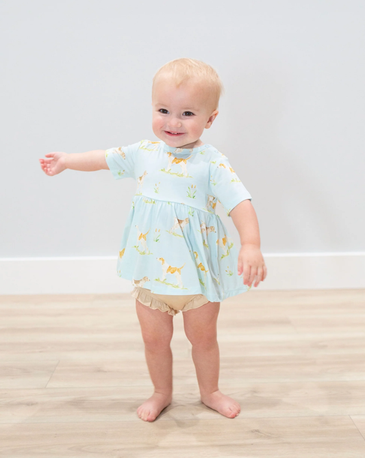 Hunting Dogs Peplum Set