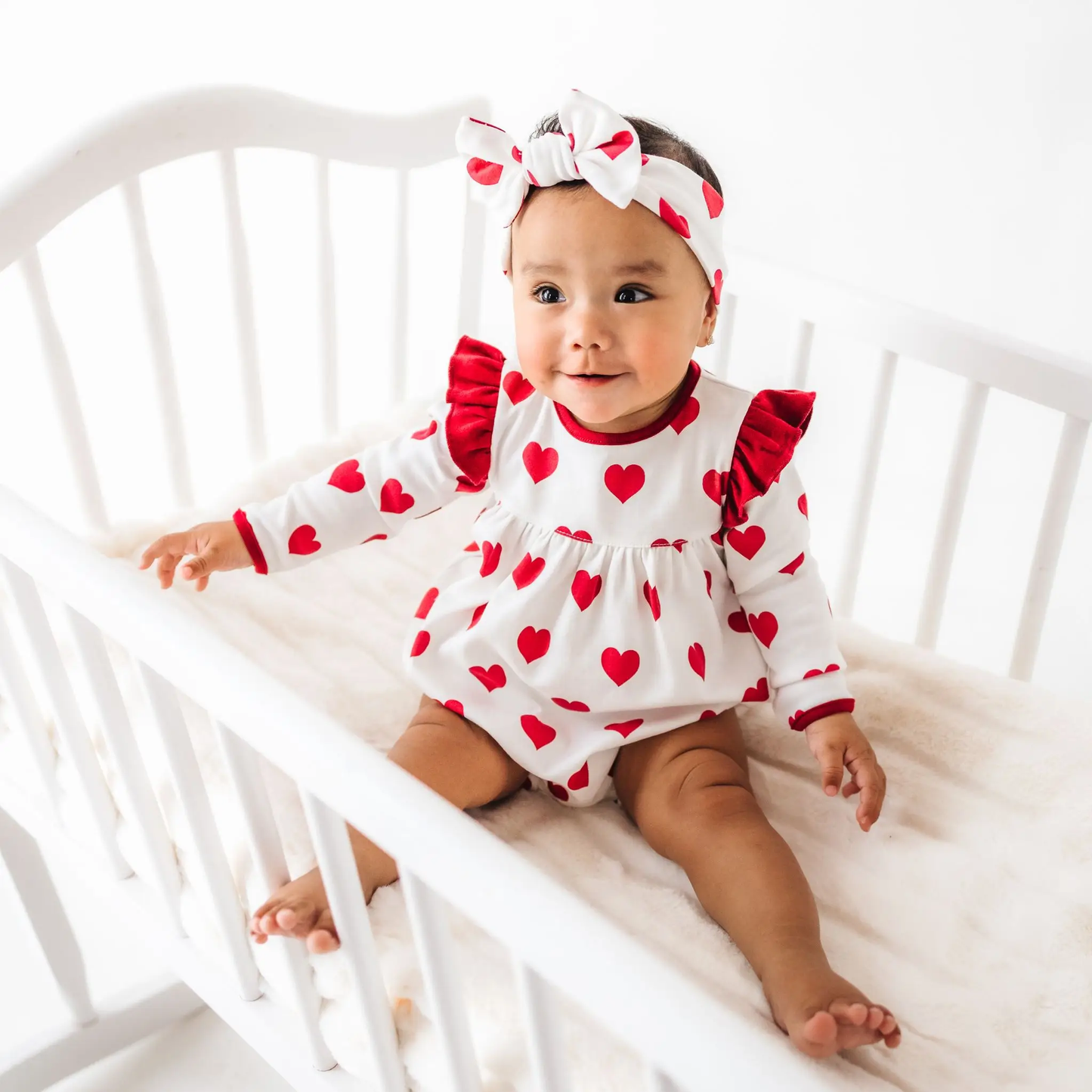 My Hearts Long Sleeve Flutters Bubble