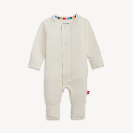 Magnetic Convertible Coverall - Egret