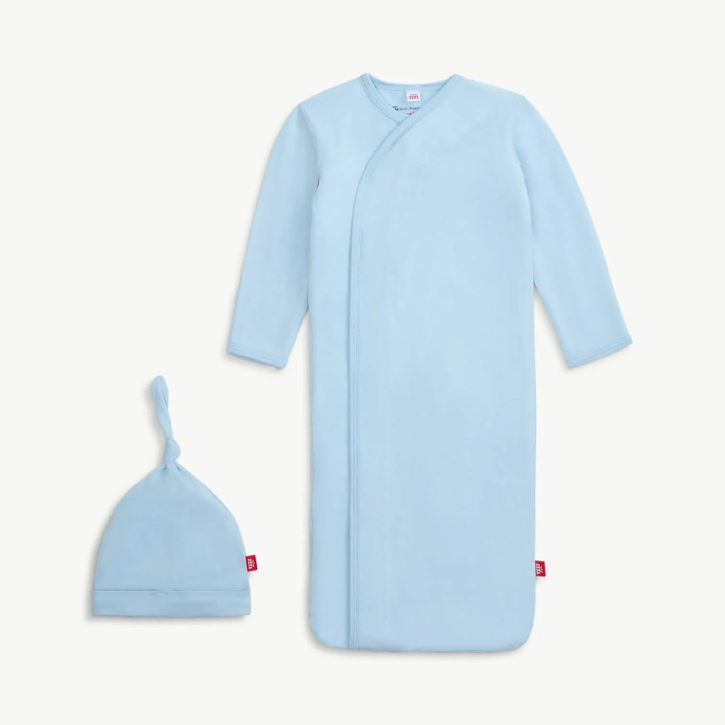 Magnetic Gown & Hat Set - Baby Blue