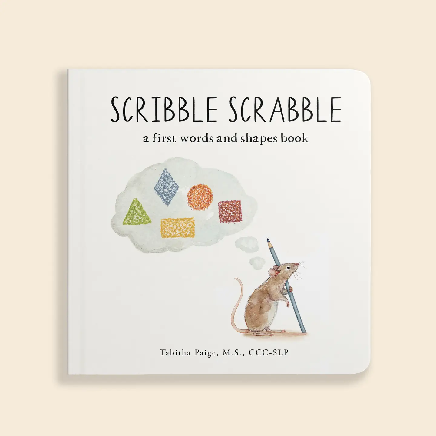 Scribble Scrabble: A board Book of First Words