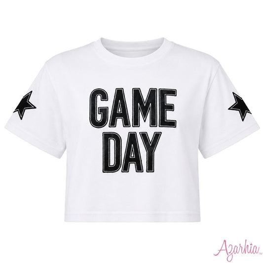Shimmer Applique Game Day Box Black
