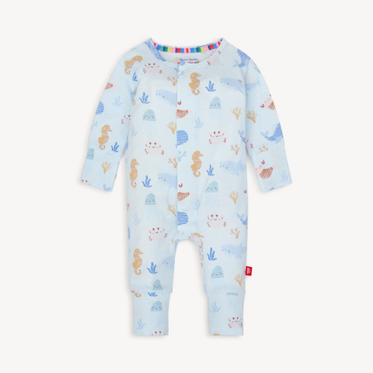 Deep Sea Jubilee Modal Magnetic Grow With Me Convertible Coverall