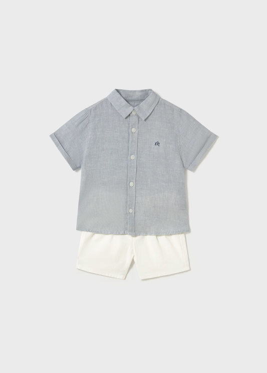 Linen Short Set