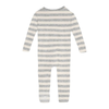 Print Convertible Sleeper W/Zipper - Heathered Mist Sweet Stripe