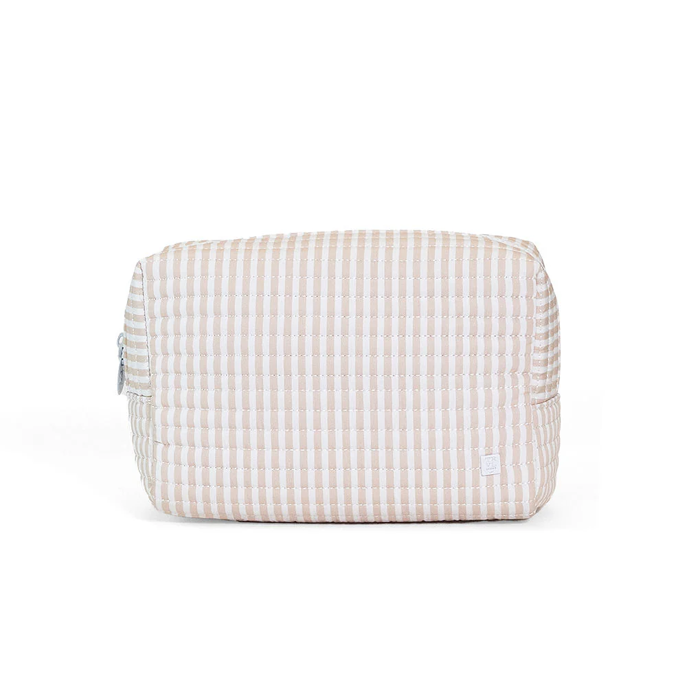 Quilted Everyday Bag - Pimlico Stripe Sand