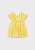 Knit Dress - Yellow Stripe