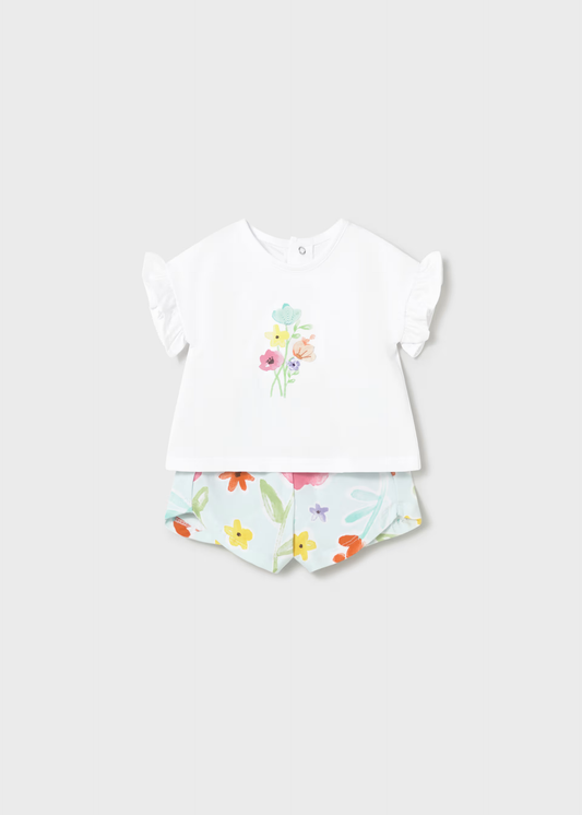 Printed Shorts and T-shirt Set - Hawaii