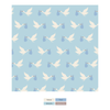 Print Footie W/2-Way Zipper - Spring Sky Stork