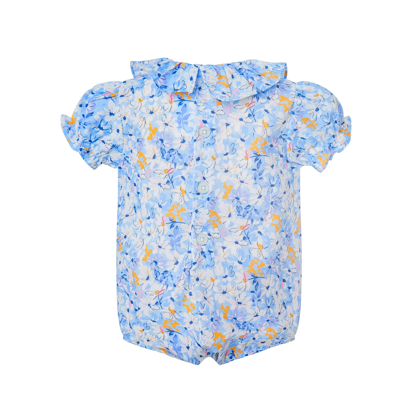 Blue Daisy Frill Bubble