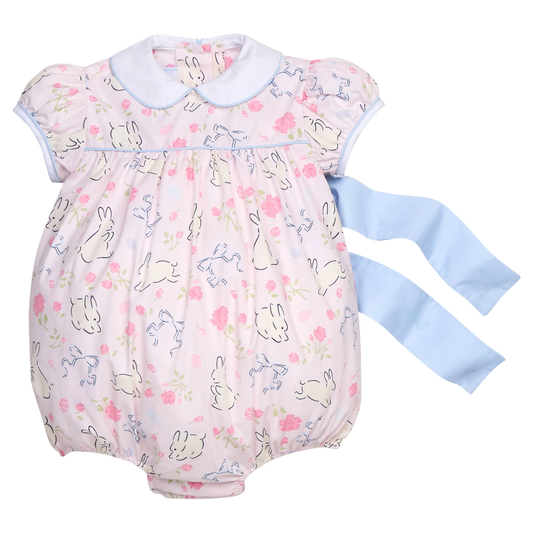 Short Sleeve Natalie Bubble - Bunny Blooms