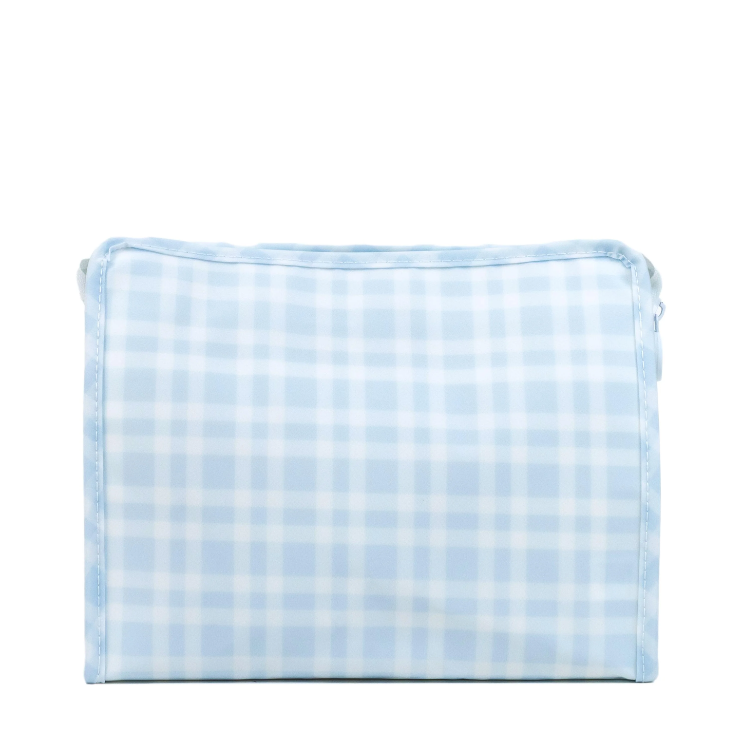Roadie Medium Zip Pouch - Pimlico Plaid Blue