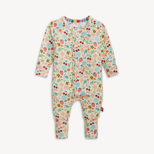 Magnetic Convertible with Ruffle Coverall Honey Blossom