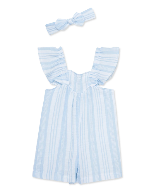 Stripe Woven Romper