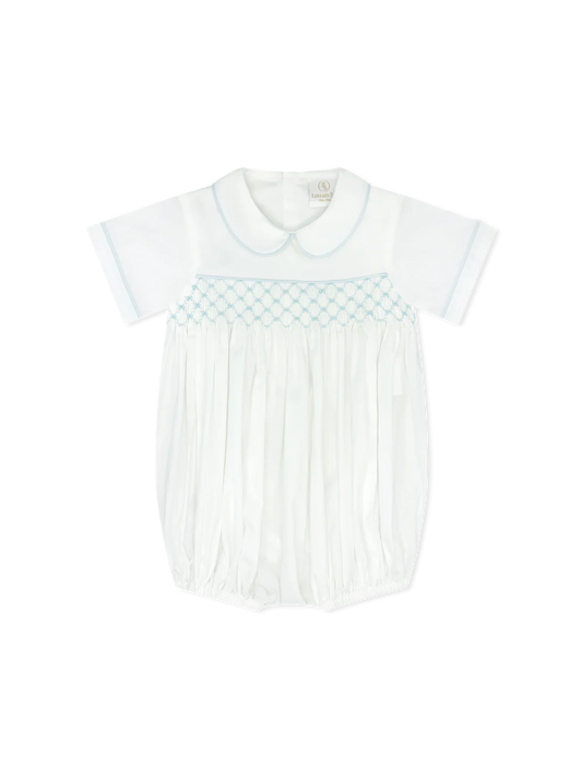 Graham Bubble - Blessings White Batiste with White Trim