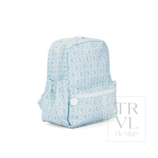 Mini Backer -Petite Fleur Blue