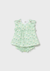 Newborn Girl Printed Knit Dress - Daisy