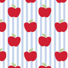 Walker Boys' Short Set - Schoolhouse Apples Blue