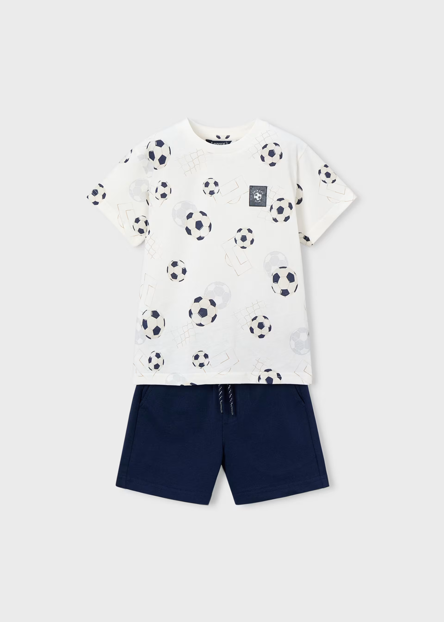 Boy Shorts and Printed T-shirt Set