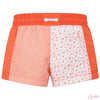 Stars and Stripes Game Day Color Block Shorts - Orange