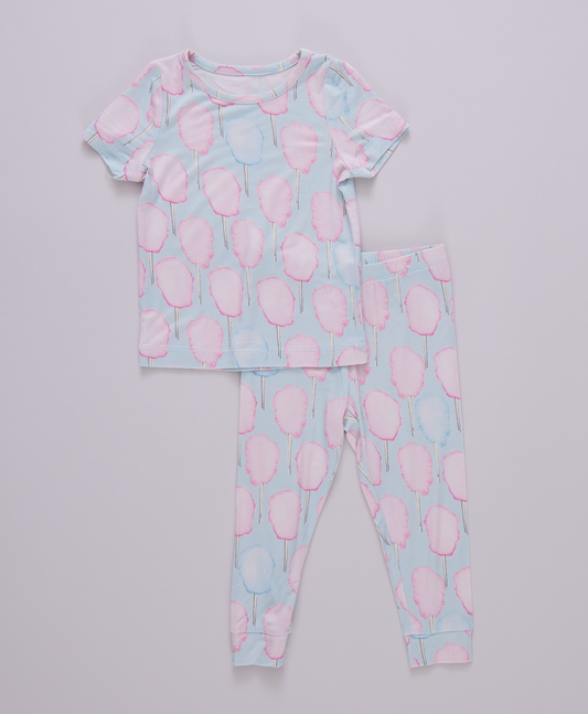 Kids Bamboo PJ Set - Cotton Candy