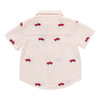 Boys Jack Shirt - Vintage Car Embroidery