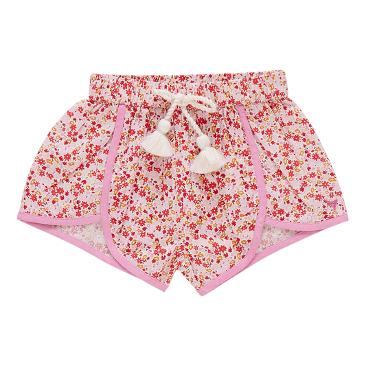 Girls Millie Short - Pink Mini Ditsy